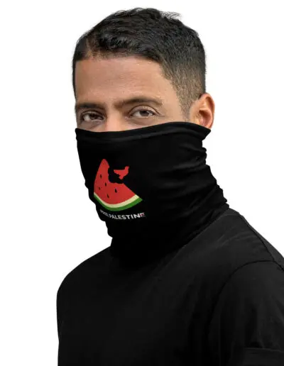 Free Palestine Watermelon Neck Gaiter