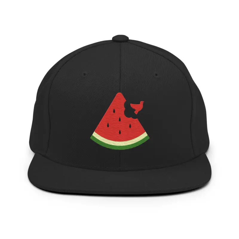 Free Palestine Watermelon Snapback Hat