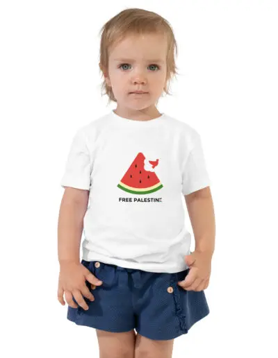 Free Palestine Watermelon Toddler T-shirt