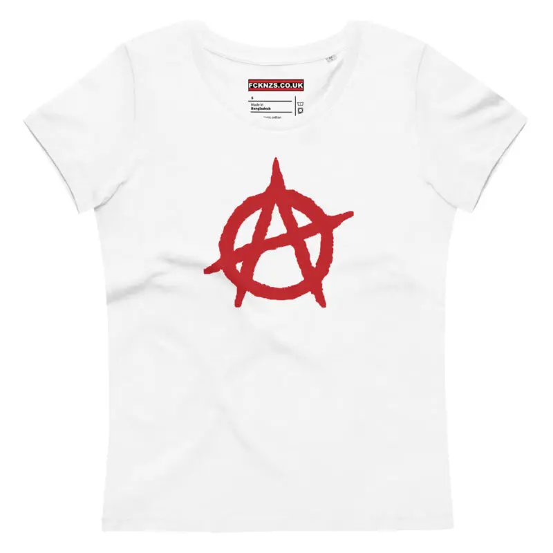 Anarchy Red Anarchist Symbol Women's Organic T-shirt