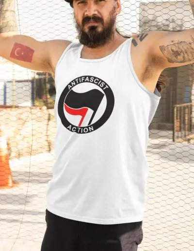 Antifascist Action Tank Top Vest