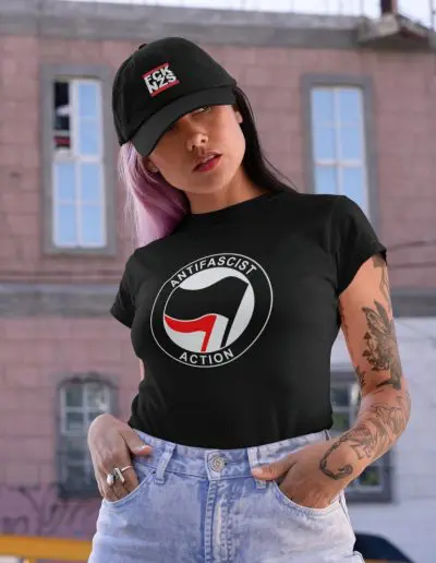 Antifascist Action Women's T-shirt