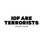 IDF Are Terrorists Since 1948 Bubble-free Stickers