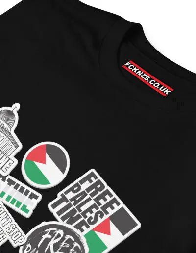 Free Palestine Stickers Unisex T-Shirt