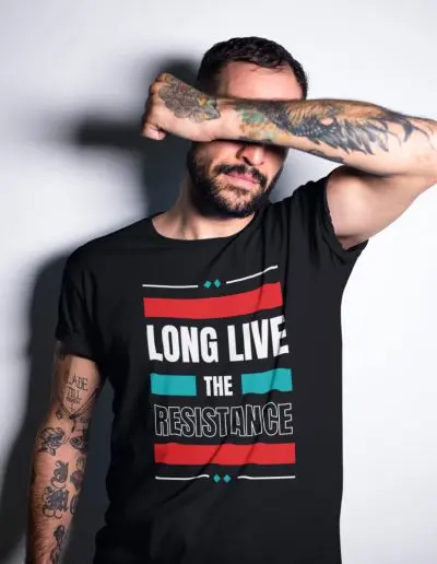 Long Live the Resistance Unisex Heavyweight T-shirt