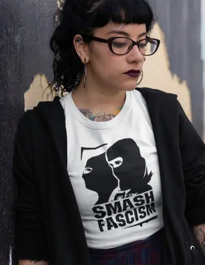 mash Fascism Women's Organic T-shirt