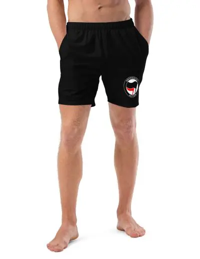 Antifascist Action Men's Swim Trunks