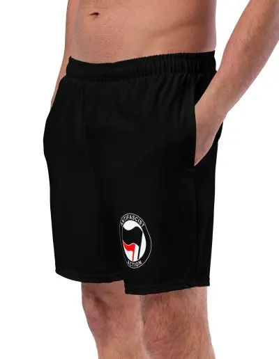 Antifascist Action Men's Swim Trunks