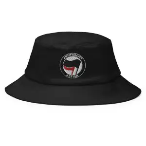 Antifascist Action Old School Bucket Hat