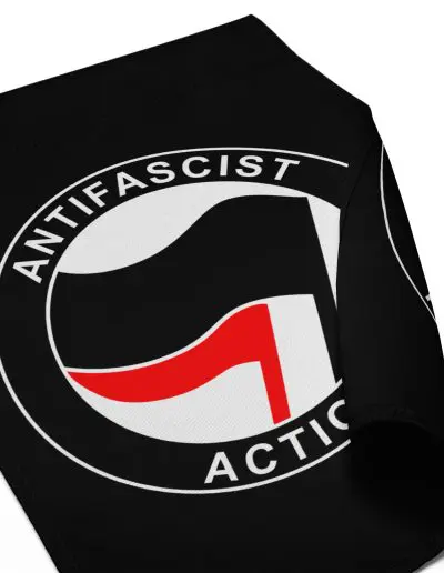 Antifascist Action Small Flag