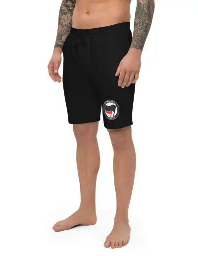 Antifascist Action Men's Fleece Shorts