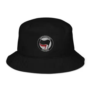 Antifascist Action Organic Bucket Hat