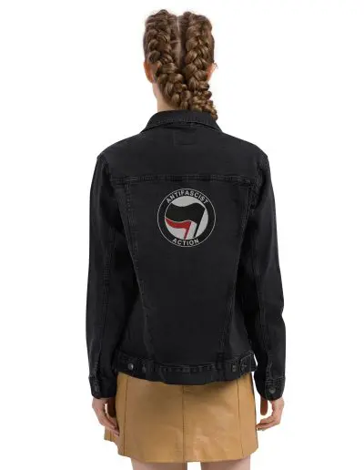 Antifascist Action Unisex Denim Jacket