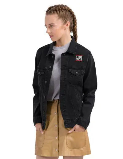 Antifascist Action Unisex Denim Jacket