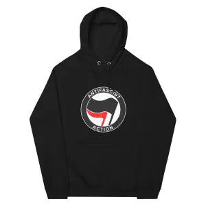 Antifascist Action Unisex Organic Hoodie