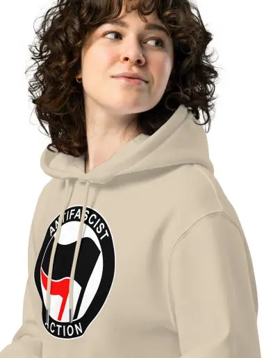 Antifascist Action Unisex Essential Eco Hoodie