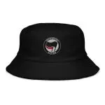 Antifascist Action Unstructured Terry Cloth Bucket Hat