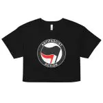 Antifascist Action Women’s Crop Top