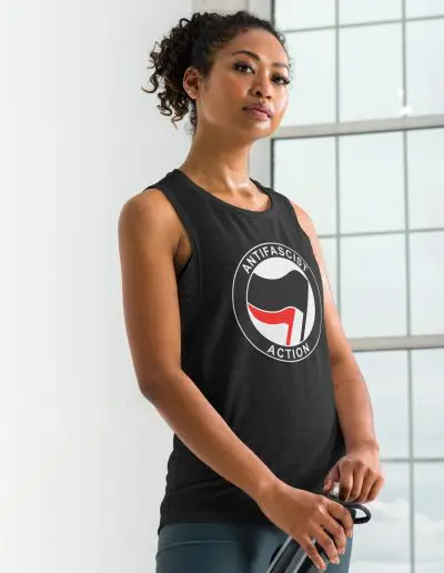 Antifascist Action Women's Muscle Tank/Vest