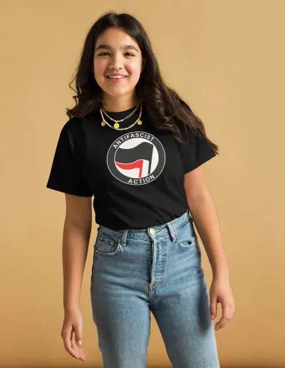 Antifascist Action Kids T-shirt