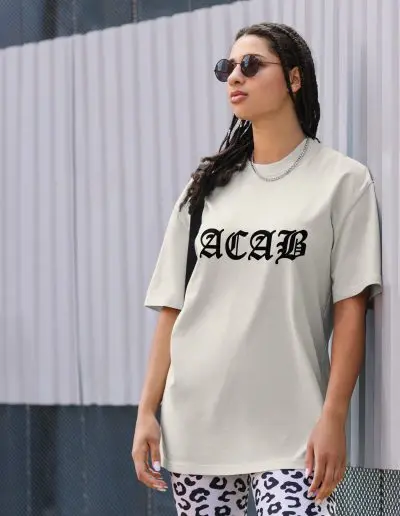 ACAB All Cops Are Bastards Oversized T-shirt