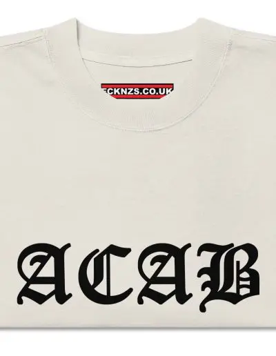 ACAB All Cops Are Bastards Oversized T-shirt