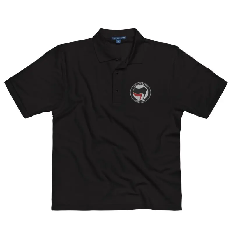 Antifascist Action Men's Premium Polo