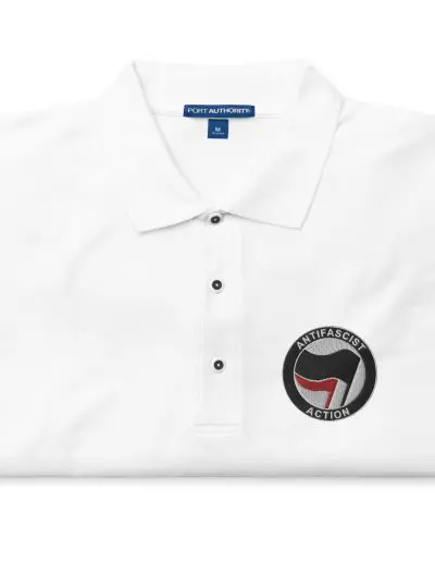 Antifascist Action Men's Premium Polo