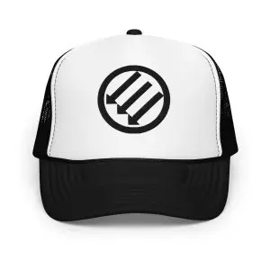 Antifa Iron Front 3 Arrows Foam Trucker Hat