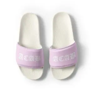 ACAB Pink Women's Slides