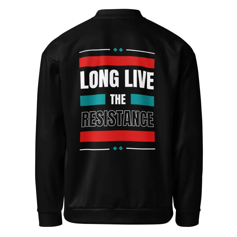 Long Live the Resistance Unisex Bomber Jacket