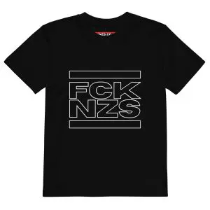 FCK NZS Outline Organic Cotton Kids T-shirt