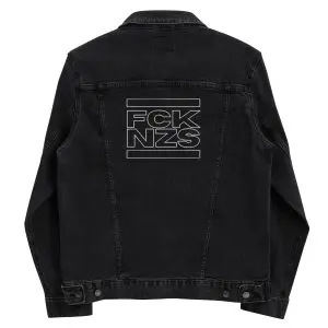 FCK NZS Outline Unisex Denim Jacket