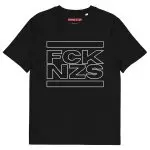 FCK NZS Outline Unisex Organic Cotton T-shirt