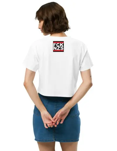 Punching Nazis is Always Cool Women’s Crop Top