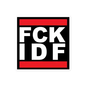 FCK IDF “Centred” Bubble-free Stickers