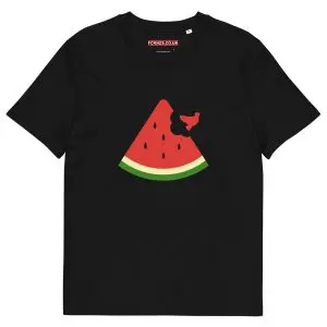 Palestine Watermelon Unisex Organic T-shirt