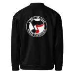 Love Music Hate Fascism Unisex Bomber Jacket