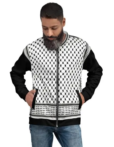 Kufiya Unisex Bomber Jacket