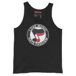 Love Music Hate Fascism Unisex Tank Top Vest