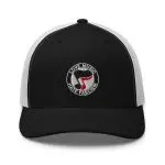 Love Music Hate Fascism Trucker Cap