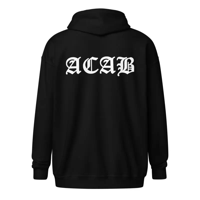 ACAB Unisex Zip Hoodie