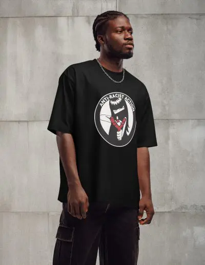 Anti-Racist Action Oversized T-shirt