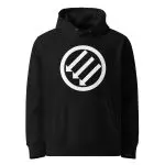 Antifa Iron Front 3 Arrows Unisex Organic Hoodie