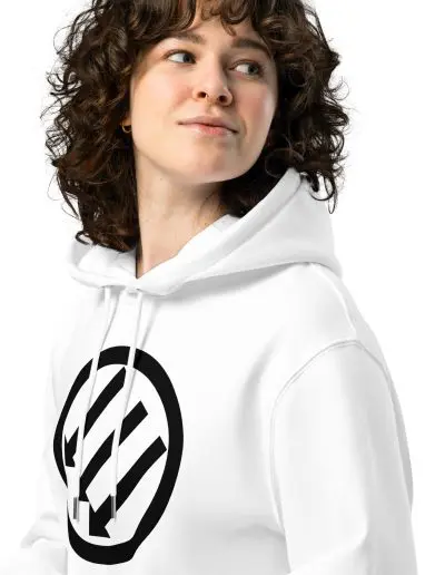 Antifa Iron Front 3 Arrows Unisex Organic Hoodie