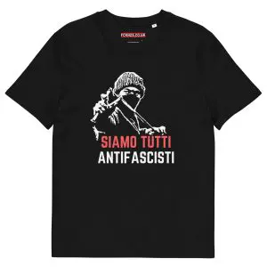 Siamo Tutti Antifascisti Unisex Organic Cotton T-shirt