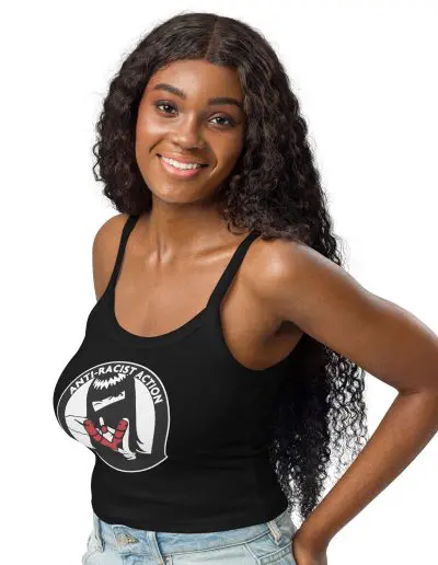 Anti-Racist Action Women’s Micro-rib Tank Top (Vest)