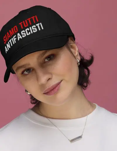 Siamo Tutti Antifascisti Organic Dad Hat