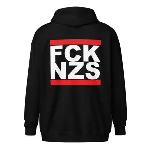 FCK NZS Unisex Zip Hoodie