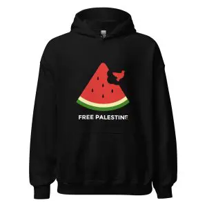 Free Palestine Watermelon Unisex Hoodie